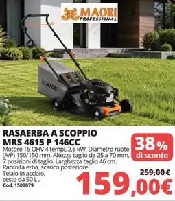 Brico Io Rasaerba a scoppio MRS 4615 P 146CC offerta