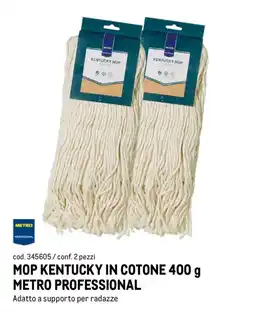 Metro Mop kentucky in cotone Metro professional offerta