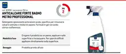 Metro Anticalcare forte bagno Metro Professional offerta