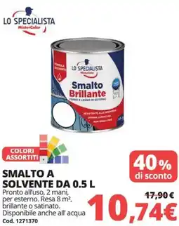 Brico Io Lo specialista smalto a solvente offerta