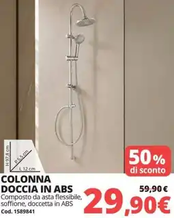 Brico Io Colonna doccia in ABS offerta