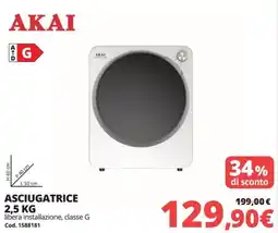 Brico Io AKAI Asciugatrice offerta