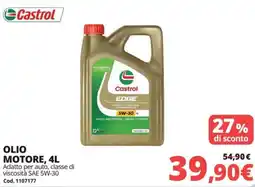 Brico Io Castrol olio motore offerta