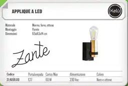 Gbc Applique a LED offerta