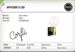 Gbc Applique a LED offerta