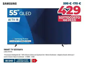 SAMSUNG SMART TV QE55Q6FA
