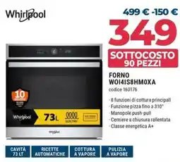 Sinergy Whirlpool FORNO WO141S8HMOXA offerta