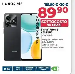 Sinergy HONOR AI SMARTPHONE X5C PLUS offerta