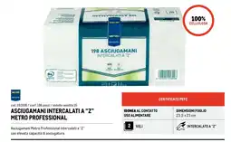 Metro Asciugamani intercalati α "Z" Metro Professional offerta