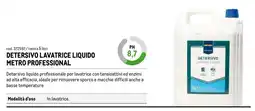 Metro Detersivo lavatrice liquido Metro Professional offerta