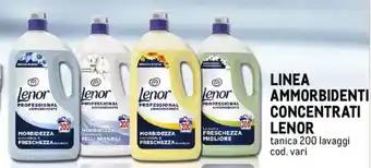 Linea ammorbidenti concentrati Lenor