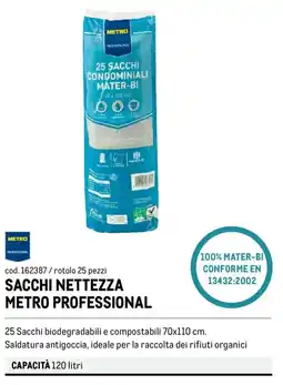 Metro Sacchi nettezza Metro Professional offerta