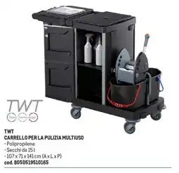 Metro Twt carrello per la pulizia multiuso offerta