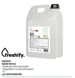 Metro Freshify bagno doccia offerta