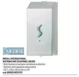Metro Medial international distributore di sapone liquido offerta