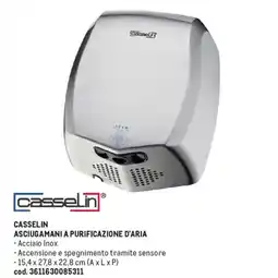Metro Casselin asciugamani a purificazione d'aria offerta