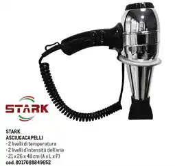 Metro Stark asciugacapelli offerta