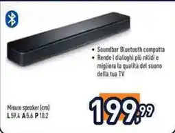 Unieuro Soundbar Bluetooth compatta offerta