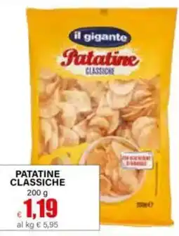 Il Gigante il gigante Patatine Classiche offerta
