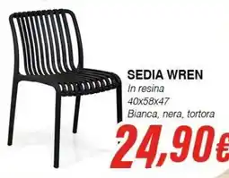 Bernava SEDIA WREN offerta