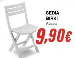 Bernava SEDIA BIRKI Bianca offerta