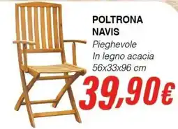 Bernava POLTRONA NAVIS offerta