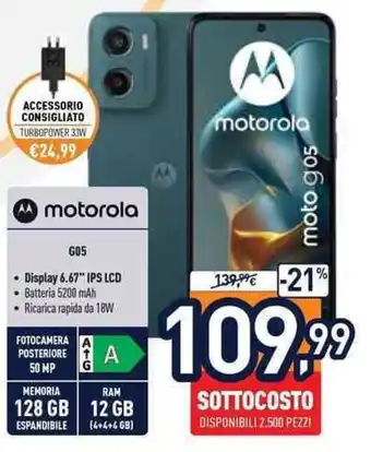Motorola moto g05