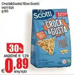 Elite Crock&Gusta! Riso Scotti offerta