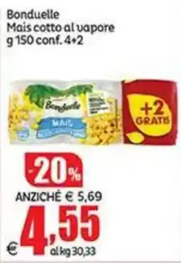 Elite Bonduelle Mais cotto al vapore offerta