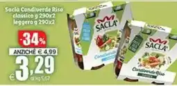 Elite Sacla Condiverde Riso offerta