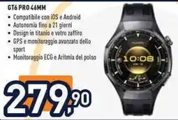 Unieuro GT6 PRO 46MM offerta
