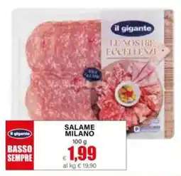 Il Gigante Salame Milano il gigante offerta