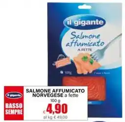 Il Gigante Salmone affumicato il gigante offerta