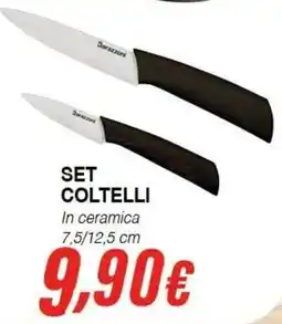 Bernava Set coltelli in ceramica offerta