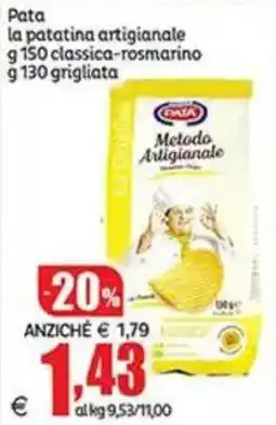 Elite Pata la patatina artigianale offerta