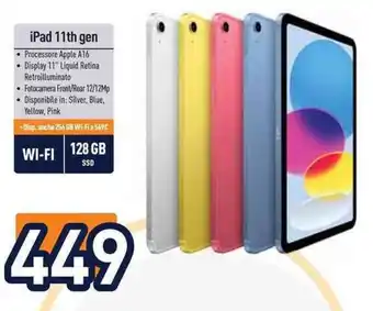 Unieuro iPad 11th gen offerta