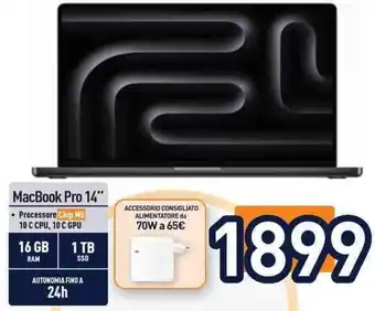Unieuro MacBook Pro 14" offerta