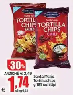 Elite Santa Maria Tortilla chips offerta