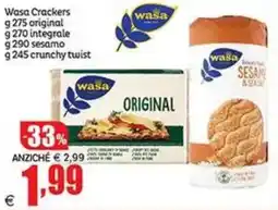 Elite Wasa Crackers ORIGINAL offerta