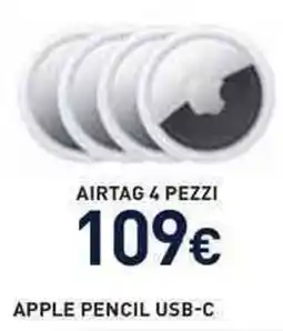 Unieuro AirTag offerta