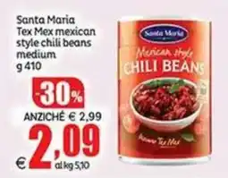 Elite Santa Maria Tex Mex mexican style chili beans offerta