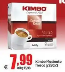 Elite Kimbo Macinato fresco offerta