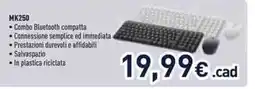 Unieuro Logitech MK250 offerta