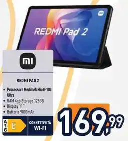 Unieuro REDMI Pad 2 offerta