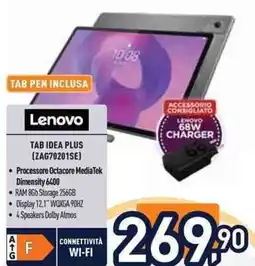 Unieuro Lenovo TAB IDEA PLUS offerta