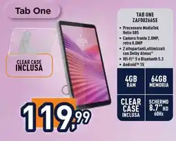 Unieuro Tab One offerta