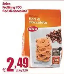 Elite Selex Frollini fiori di cioccolato offerta