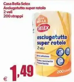 Elite Asciugatutto super rotolo Selex offerta