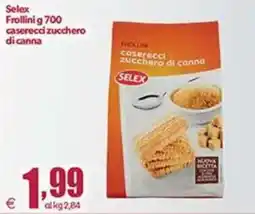 Elite Frollini g 700 caserecci zucchero di canna offerta