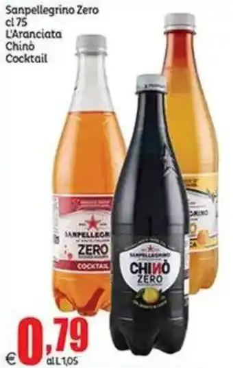 Elite Sanpellegrino Zero L'Aranciata Chinò Cocktail offerta